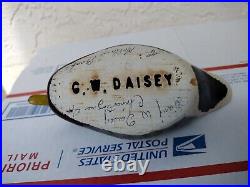Hand Carved Wooden Mallard Pair Signed Herb Daisey Jr & Gary W Daisey, Virginia