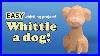 How To Whittle A Simple Dog Step By Step Beginner Wood Carving Project