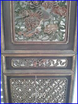 Pair of 18th CenturyQing Dynasty Finely Carved Wood Panels